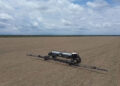 Maior pulverizador inicia teste de campo
